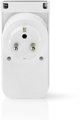 Nedis WIFIPO120EWT Έξυπνο Πώμα Ρεύματος Wi-Fi, Γκρι/Λευκό