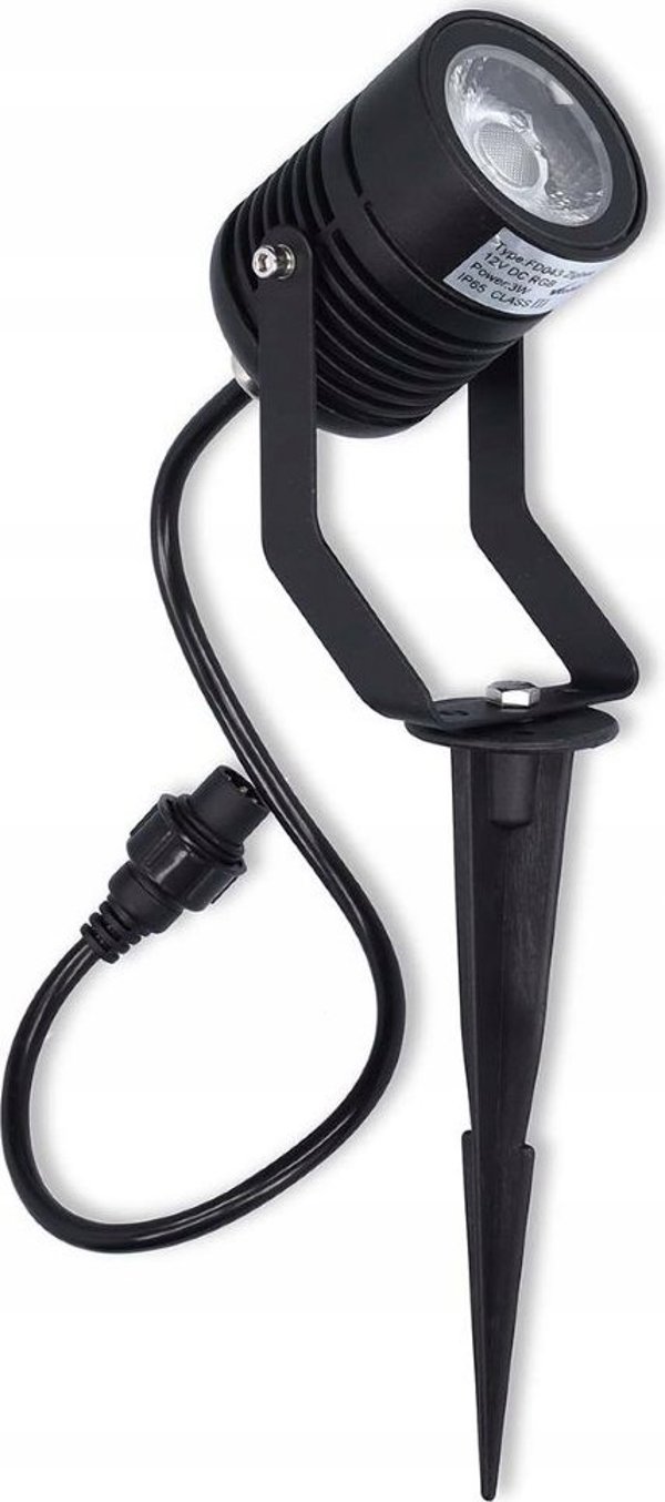 Nedis Έξυπνος Εξωτερικός Προβολέας LED ZBLOS10RGBW3, 9W, RGB & Λευκό Φως, WiFi