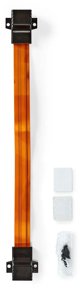 Nedis CCGB85901BK03 Καλώδιο Δικτύου Μαύρο, Πορτοκαλί 0,3 m Cat5e U/UTP