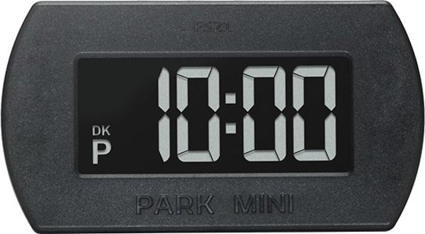 Needit Park Mini ηλεκτρονική πινακίδα στάθμευσης μαύρο