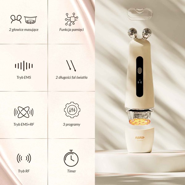 Neno BEAUTY ALGO Συσκευή σύσφιξης και περιγράμματος προσώπου με τεχνολογία EMS και RF