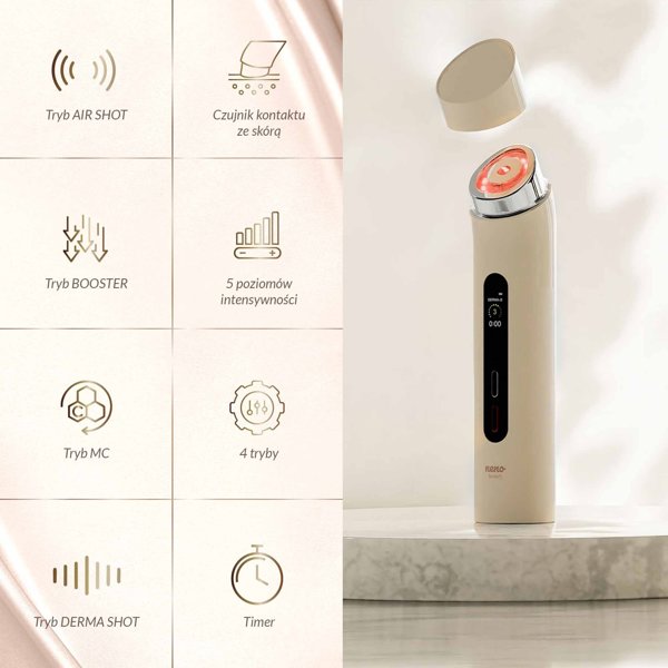 Neno BEAUTY LUVE Polyxristi mia device gia peripoiisi prosopou me mikroedravlia kai texnologia anakainisis dermatos