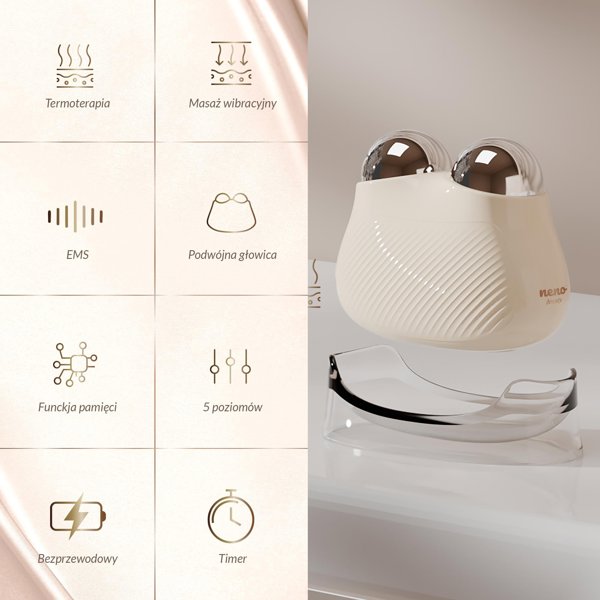 NENO BEAUTY NAYA Masiasser prosopou me texnologia EMS kai thermoterapeia