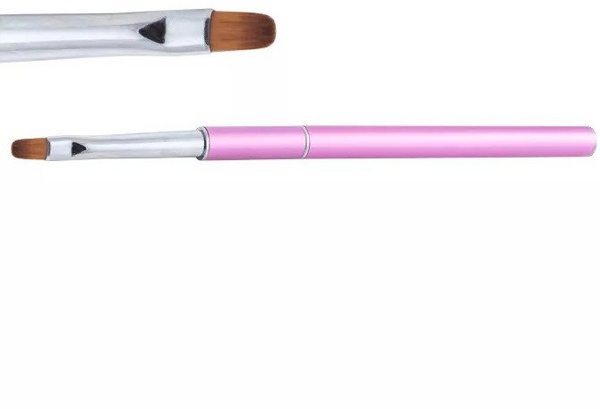 Neonail Pedzelek Naturalny do Zelu Owalny nr 6 1szt