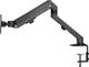 Neomounts FPMA-D650BLACK Βάση Γραφείου για Οθόνη 17"-27", Έως 7kg, Μαύρη