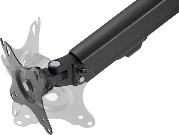 Neomounts FPMA-D650BLACK Βάση Γραφείου για Οθόνη 17"-27", Έως 7kg, Μαύρη