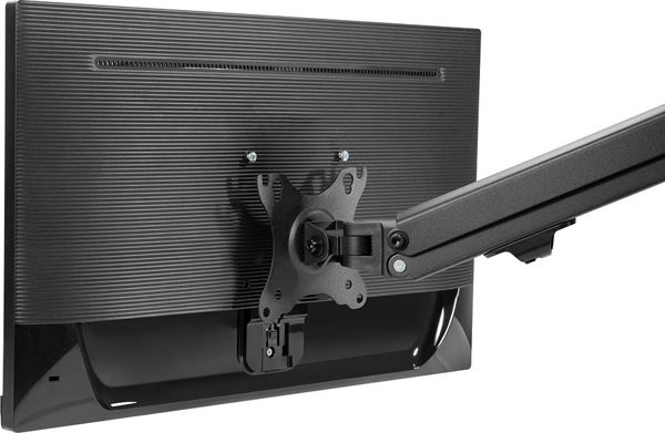 Neomounts FPMA-D650BLACK Βάση Γραφείου για Οθόνη 17"-27", Έως 7kg, Μαύρη