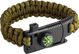 NEO Βραχιόλι Επιβίωσης 5 σε 1 με Paracord, Πυξίδα, Μαχαίρι & Σφυρίχτρα 63-140