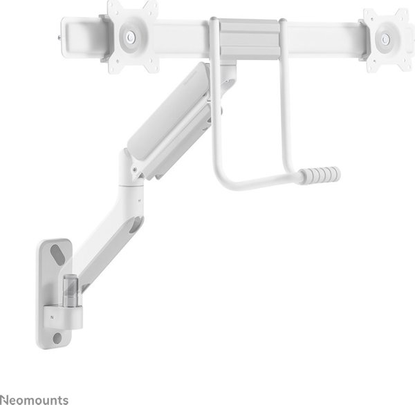 Neomounts AWL75-450WH Επιτοίχια Βάση για Tablet, Λευκό, 85x75x210mm