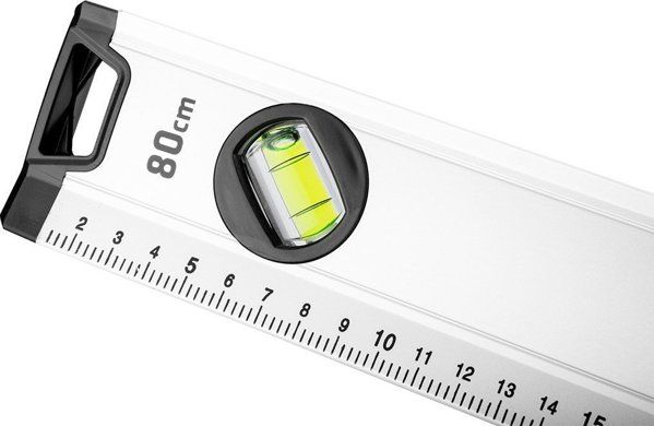 Neo Ειδικό Αλφάδι 80cm με 5 Αμπούλες, Γωνίες 0°, 1.5°, 3.5°, 45°, 90° και Βάση Σωλήνα