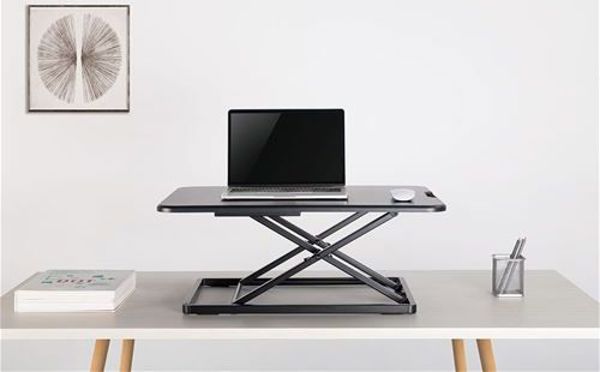 Neomounts NS-WS050BLACK Ρυθμιζόμενη Βάση Σταθμός Εργασίας, Μαύρο, Έως 8kg