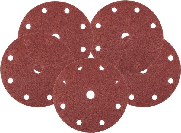 Neo Krazki scierne 150 mm P60 5 sztuk z 9 otworami do 04-721