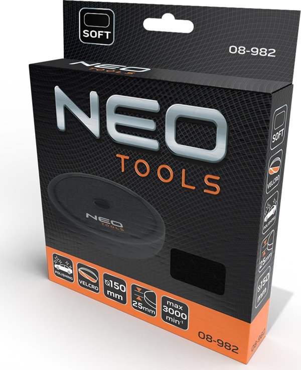 Neo Pad Μαλακό Σφουγγάρι Γυαλίσματος, 150 x 150 x 25 mm