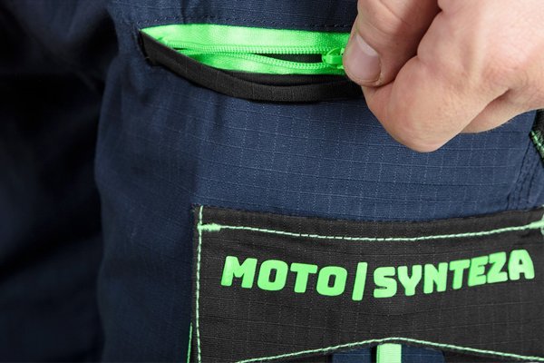 Neo Παντελόνι εργασίας Motosynteza, 100% βαμβακερό rip stop, μέγεθος XS