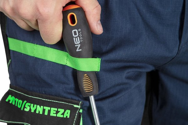 Neo Παντελόνι εργασίας Motosynteza, 100% βαμβακερό rip stop, μέγεθος XS