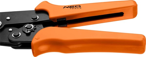 Neo Πένσα Πτύχωσης Ακροδεκτών 0.25-6mm², Επαγγελματικό Εργαλείο Κριμπαρίσματος Καλωδίων