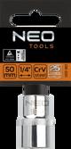 NEO Εξάγωνη Καρυδάκι 3/4" 46mm, Υποδοχή Superlock από Χάλυβα Χρωμίου-Βαναδίου, 08-314
