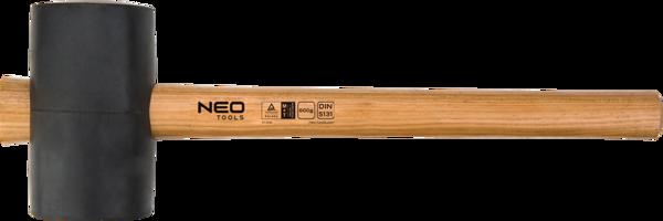 Neo Λαστιχένιο Σφυρί 425g, Λαβή Hickory, 340mm, Μοντέλο 25-052