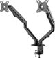 Neomounts FPMA-D650DBLACK Βάση Γραφείου για 2 Οθόνες 17"-27" έως 7kg, Μαύρη