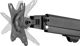 Neomounts FPMA-D650DBLACK Βάση Γραφείου για 2 Οθόνες 17"-27" έως 7kg, Μαύρη