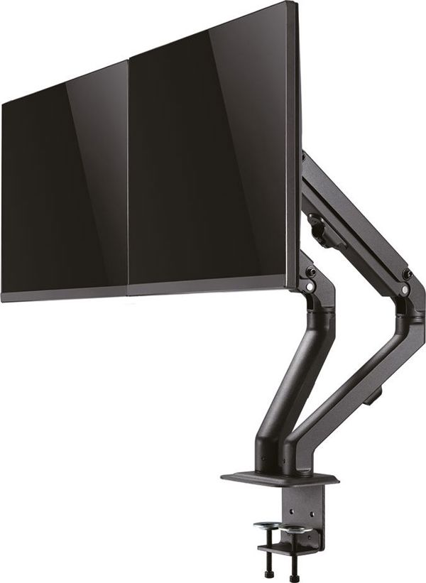 Neomounts FPMA-D650DBLACK Βάση Γραφείου για 2 Οθόνες 17"-27" έως 7kg, Μαύρη