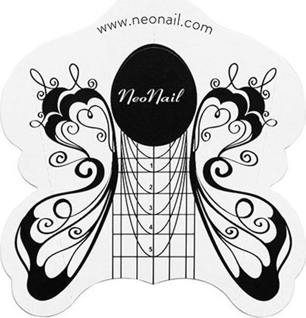 NeoNail NeoNail szablony motyl 100szt 4978-2