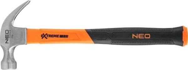 Σφυρί Κλειδαρά Neo 450g με Λαβή από Υαλοβάμβακα (Fiberglass), Εργονομικό και Πιστοποιημένο TÜV Rheinland