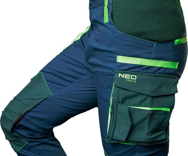 Neo Εργατικά παντελόνια PREMIUM, 62% βαμβάκι, 35% πολυεστέρας, 3% ελαστάνη, μέγεθος M 81-226-M