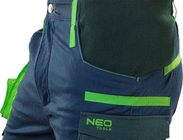 Neo Εργατικά παντελόνια PREMIUM, 62% βαμβάκι, 35% πολυεστέρας, 3% ελαστάνη, μέγεθος M 81-226-M