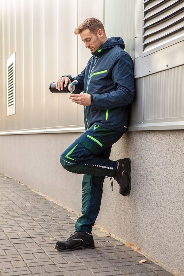 Neo Εργατικά παντελόνια PREMIUM, 62% βαμβάκι, 35% πολυεστέρας, 3% ελαστάνη, μέγεθος M 81-226-M