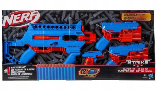 *****NERF AlfaStrike Lynx SD1 blaster set F2699 /4