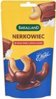 Nerkowiec w mlecznej czekoladzie, BAKALLAND, 75g