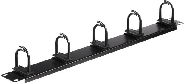 Οργανωτής καλωδίων NetRack 19”/1U Μαύρο (119-001-010-002)