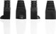 NetRack Προστατευτικό Κάλυμμα για Βύσμα RJ45 8p Μαύρο (100 τεμ) (105-84)