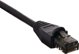NetRack Προστατευτικό Κάλυμμα για Βύσμα RJ45 8p Μαύρο (100 τεμ) (105-84)