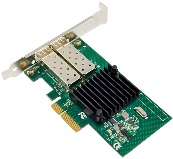 Network Card PCIe x4 I350-F2