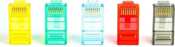 NetRack Καλώδιο Δικτύωσης RJ45 UTP Cat.6, Linka, Χρώμα Mix, 100 Τεμάχια