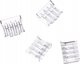 NetRack Καλώδιο Δικτύωσης RJ45 UTP Cat.6, Linka, Χρώμα Mix, 100 Τεμάχια