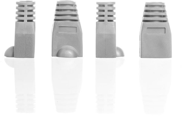 NetRack Oslonka na wtyk RJ45 szara 100 szt NP48