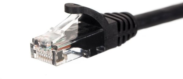 NetRack patchcord RJ45, θωρακισμένο, kat. 6 UTP, 2m μαύρο (BZPAT26K)