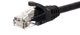 NetRack patchcord RJ45, θωρακισμένο, kat. 6 UTP, 2m μαύρο (BZPAT26K)