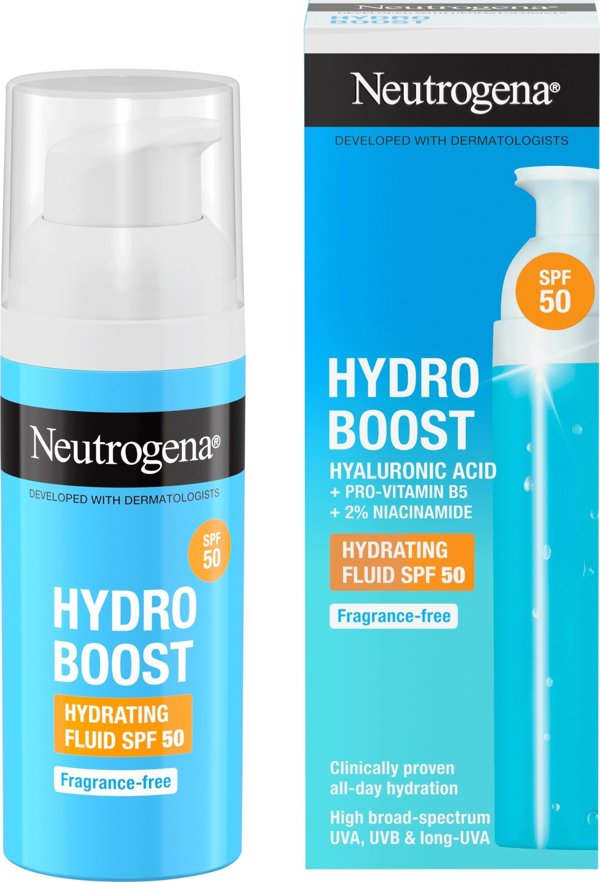 Neutrogena Hydro Boost Ενυδατικό Υγρό Προσώπου SPF50 50ml