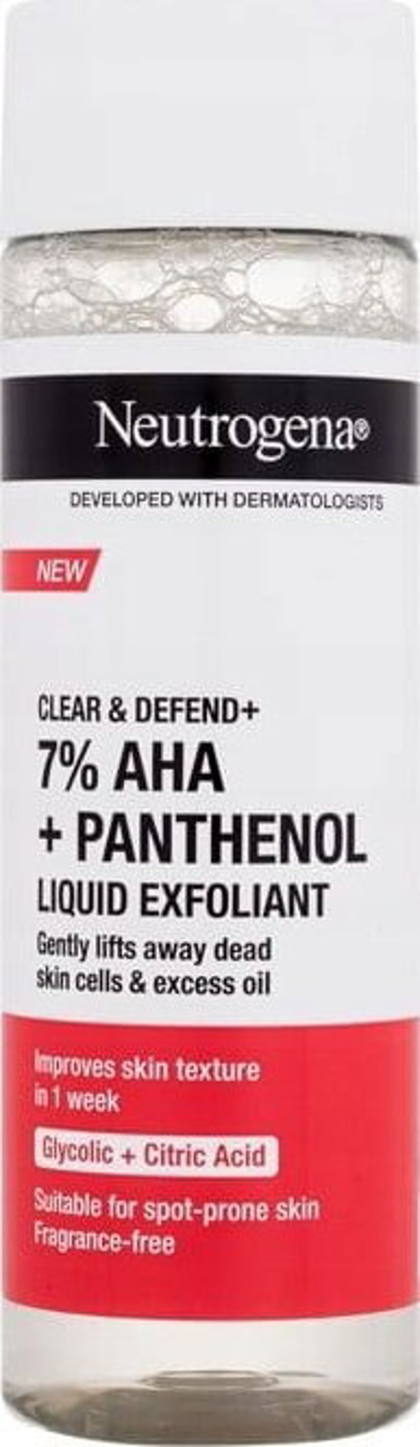 NEUTROGENA_Clear &amp| Defend+ Υγρό Απολεπιστικό Peeling προσώπου 125ml