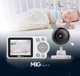 Mbg Line Ηλεκτρονική Baby Monitor Κάμερα με Ζωντανή Μετάδοση, Νυχτερινή Λειτουργία, LCD Οθόνη και Zoom, Ασύρματη