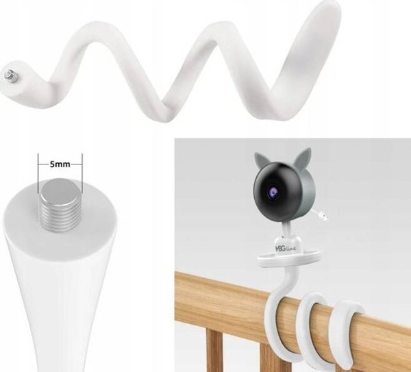 Mbg Line Ηλεκτρονική Baby Monitor Κάμερα με Ζωντανή Μετάδοση, Νυχτερινή Λειτουργία, LCD Οθόνη και Zoom, Ασύρματη