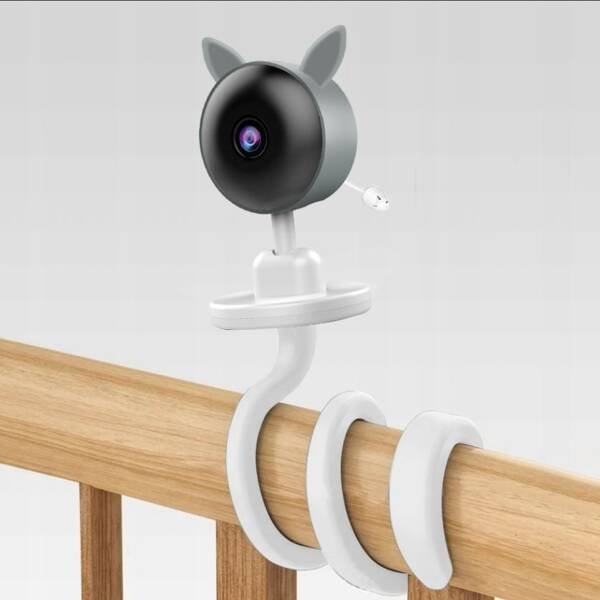 Mbg Line Ηλεκτρονική Baby Monitor Κάμερα με Ζωντανή Μετάδοση, Νυχτερινή Λειτουργία, LCD Οθόνη και Zoom, Ασύρματη