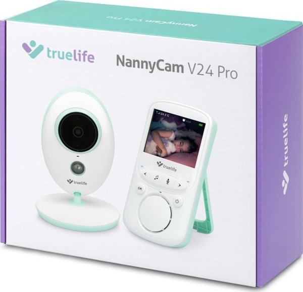 TrueLife NannyCam V24 Pro - Ψηφιακό Βρεφικό Μόνιτορ με Κάμερα και Οθόνη LCD