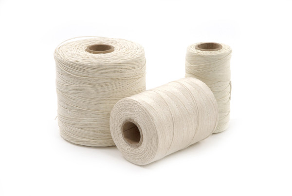 Nici lniane dratwa bielone 250g