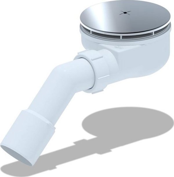 Nicoll Turboflow TB90S Σιφώνι Μπανιέρας, Μεταλλικό, 13764507