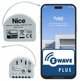 Nice Z-Wave Dimmer 2 (FGD-212 EU) Ρυθμιστής Φωτισμού - Έξυπνος Διακόπτης Dimmer